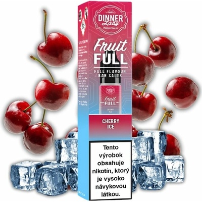 Dinner Lady Bar Salts Cherry Ice 10 ml 20 mg