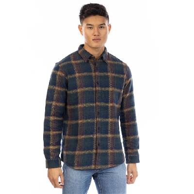 Риза Peter Werth Men's W Abbott Long Sleeve Plain Shirt - Multi