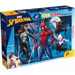 Lisciani Двулицев пъзел Lisciani - Spiderman, 60 части (LI99757)