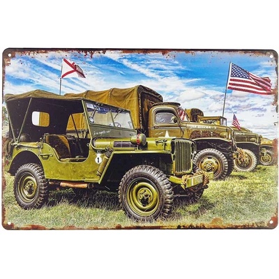 Retro tabula US Army 30x20