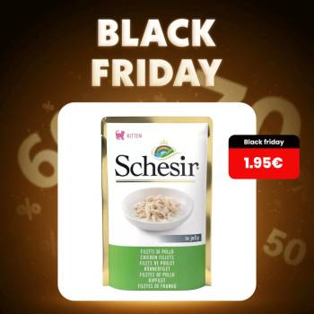 Schesir Cat Kitten Kuracie filety 85 g