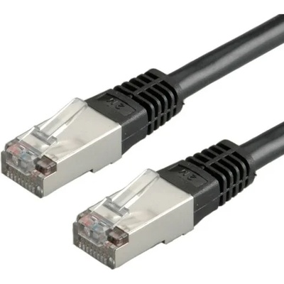 Roline Пач кабел Roline 21.99. 1325, SFTP, cat. 6, 0.5m, черен (21.99.1325)