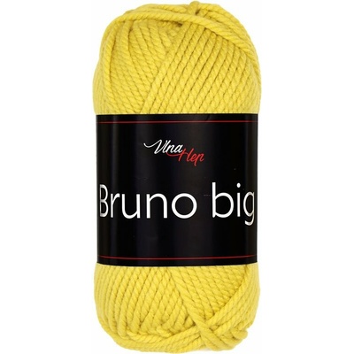 vlnahep Vlna-Hep Bruno big Bruno big: Příze Bruno big 405 hořčicově žlutá