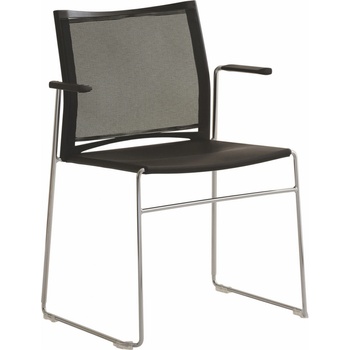 RIM Mesh židle s chromovými područkami WEB 950.110