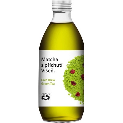 Oxalis Ledový nápoj Matcha s příchutí Višeň 330 ml