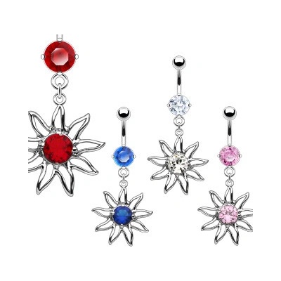 Marre piercing do pupíku slunce HWNSR6460