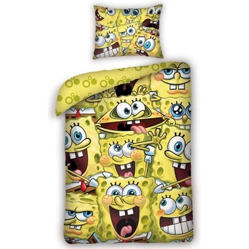 Halantex obliečky SpongeBob bavlna 140x200 70x80
