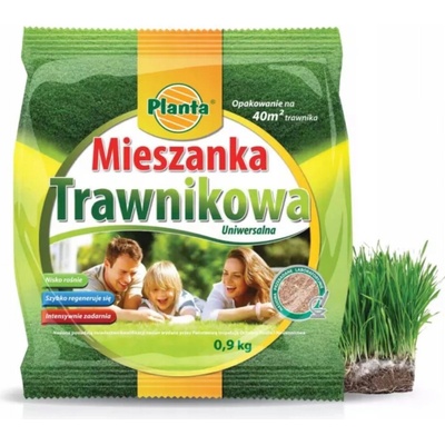 UNIVERZÁLNA TRÁVA M. TRAVNIKOVÁ NÍZKO RASTIE ZRIEDKAVÉ KOSENIE PLANTA 0,9 kg