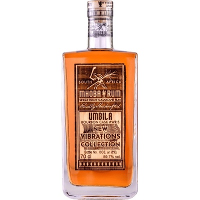 Mhoba Umbila Bourbon Cask 59,7% 0,7 l (čistá fľaša)
