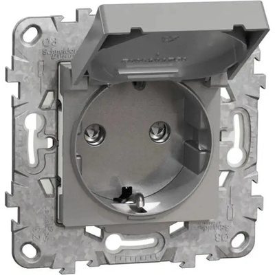 Schneider Electric КОНТАКТ ip44 АЛУММИНИЙ schneider unica (nu508230) (3606482230590)