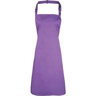 Premier Workwear Klasická zástěra za krk PR150 Rich Violet Pantone 2587 72x86cm