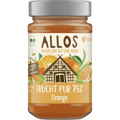 Allos Ovocný džem pomeranč 200 ml bio BIO VEGAN