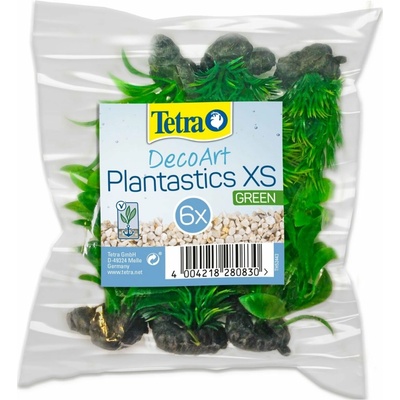 Tetra T280830 DecoArt Plantastic XS Green sada 6 ks