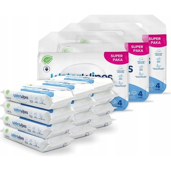 WATERWIPES 100% BIO odbouratené ubrousky 12 x 60 ks