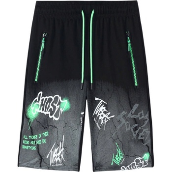 chlapecké šortky černé Kugo MS9891