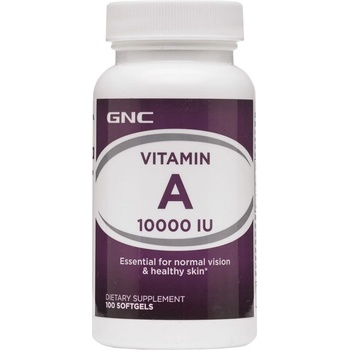 Image 1 of GNC Vitamin A 10, 000 [100 капсули]
