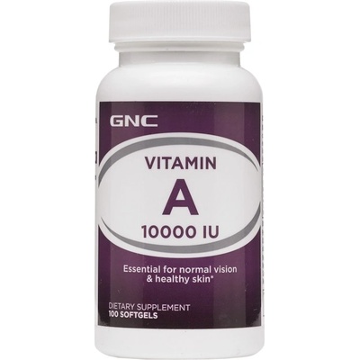 GNC Vitamin A 10, 000 [100 капсули]