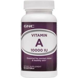 GNC Vitamin A 10, 000 [100 капсули]