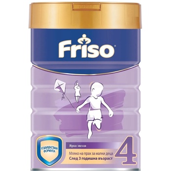 Image 1 of Frisolac Мляко на прах за малки деца Friso 4, 400 g (8716200783651)