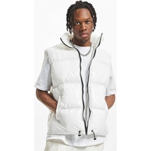 DEF Shiny Puffer vest white
