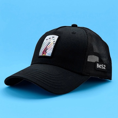 Be52 Scuderia шапка с козирка premium черна Be52 | Cheren | МЪЖЕ | ЕДИН РАЗМЕР