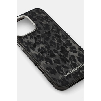 KARL LAGERFELD Кейс за телефон Karl Lagerfeld iPhone 16 Pro Max (KLHMP16XHDLEOICK)