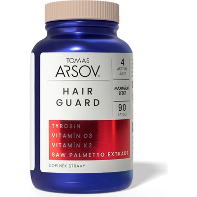 Tomas Arsov HAIR GUARD Výživový doplnok proti vypadávaniu vlasov 90 kapsúl