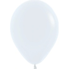 LUKY Balón Solid 25 cm bílý