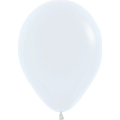 LUKY Balón Solid 25 cm bílý
