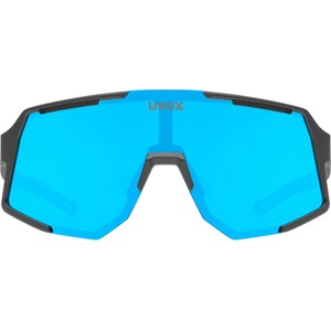 uvex Очила за колоездене Uvex Sequenze Supravision Cat. 2 Cycling glasses - Black Matt / Mirror Blue - размер One Size (205-7007-0111)