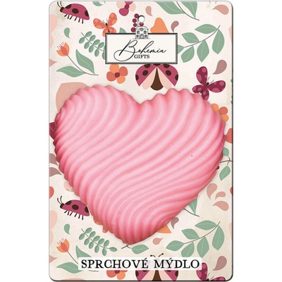 Bohemia Natur Srdce ručně vyráběné toaletní mydlo v krabičce 100 g