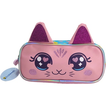 Несесер Розова Котка 22, 5 см