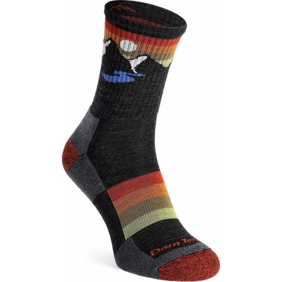 Darn Tough Sunset Ridge Micro Crew Lightweight with Cushion charcoal