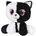 Stip Плюшена играчка Stip - Котка, черно-бяла, 25 cm (Stip968)