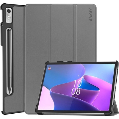 Enkay LEATHER Lenovo Tab P11 Gen2 51215 šedý