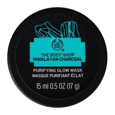The Body Shop Himalayan Charcoal čistiaca a rozjasňujúca pleťová maska 15 ml