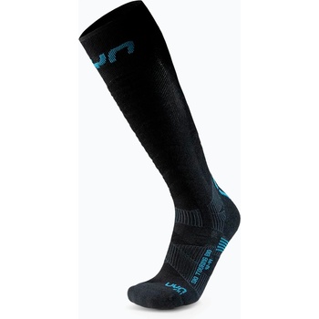 UYN Мъжки скиорски чорапи UYN Ski Touring One Bio black/blue