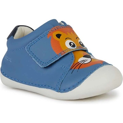 GEOX Детски половинки обувки от кожа Geox TUTIM в синьо (B3539C.00085.)