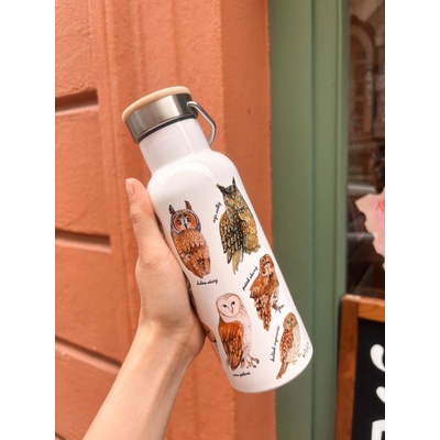 ePiPí Termoska bambus Sovy 750 ml
