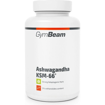 GymBeam Ashwagandha KSM-66 90 kapslí – Zbozi.Blesk.cz