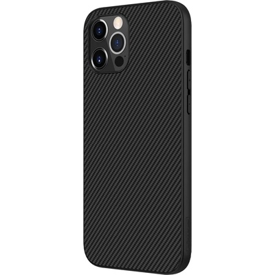 Nillkin Карбонов Калъф за iPhone 12 Pro Max, Nillkin Synthetic Fiber Case, Черен (6902048203303)