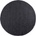 Multidecor Естествен кръгъл килим fir wool 160 см, 2600 г/м2, антрацит (mu0144)