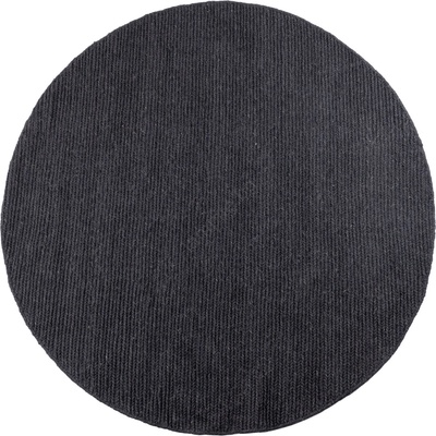 Multidecor Естествен кръгъл килим fir wool 160 см, 2600 г/м2, антрацит (mu0144)