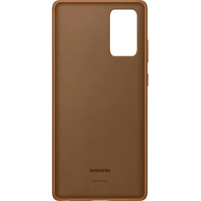 Samsung Galaxy Note 20 Leather cover brown (EF-VN980LAEGEU)