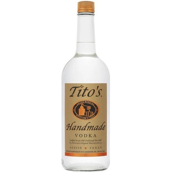 Tito's Handmade Vodka 40% 1 l (holá láhev)
