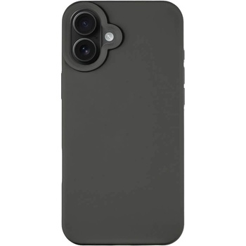 Tactical Силиконов калъф за iPhone 16 Plus - Tactical Velvet Smoothie Cover (тъмносив) (57983122517)