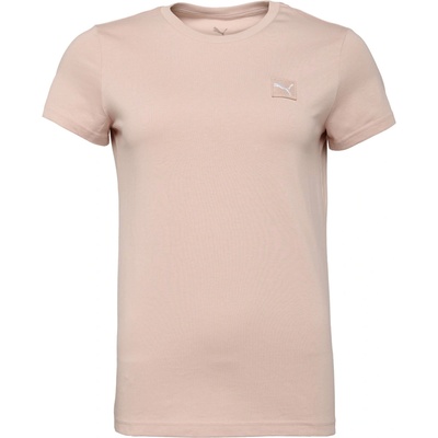 Puma ESS Elevated emmbroidered lososové biele