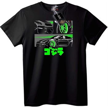 NOONEBRAND Тениска Автомобилна мания Godzilla - 7XL, Black