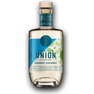 Spirited Union Organic Coconut 38% 0,7 l (čistá fľaša)