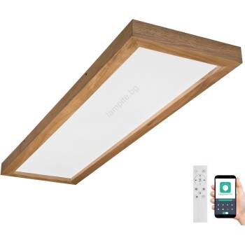Brilagi Brilagi-LED Димируема лампа WOODY FRAME LED/50W/230V дъб 120x30 см IP44 + д. у (BG0865)